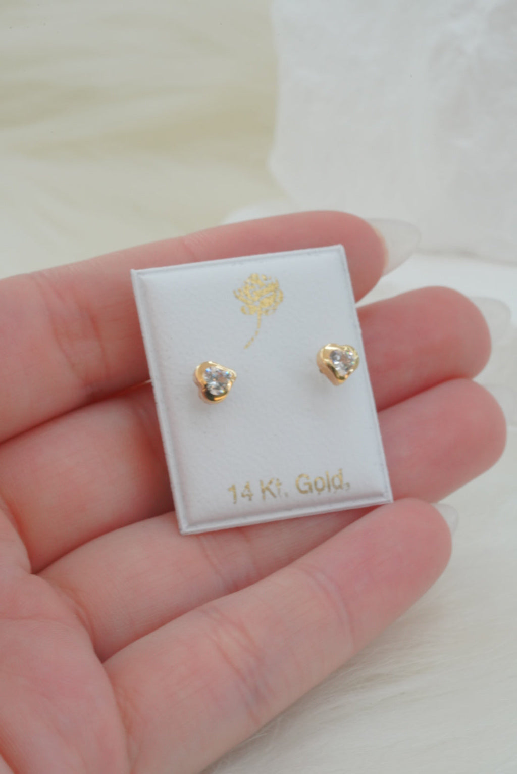 14k Baby Earrings - Classic