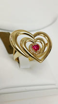14k Women’s Ring - Shiny Heart