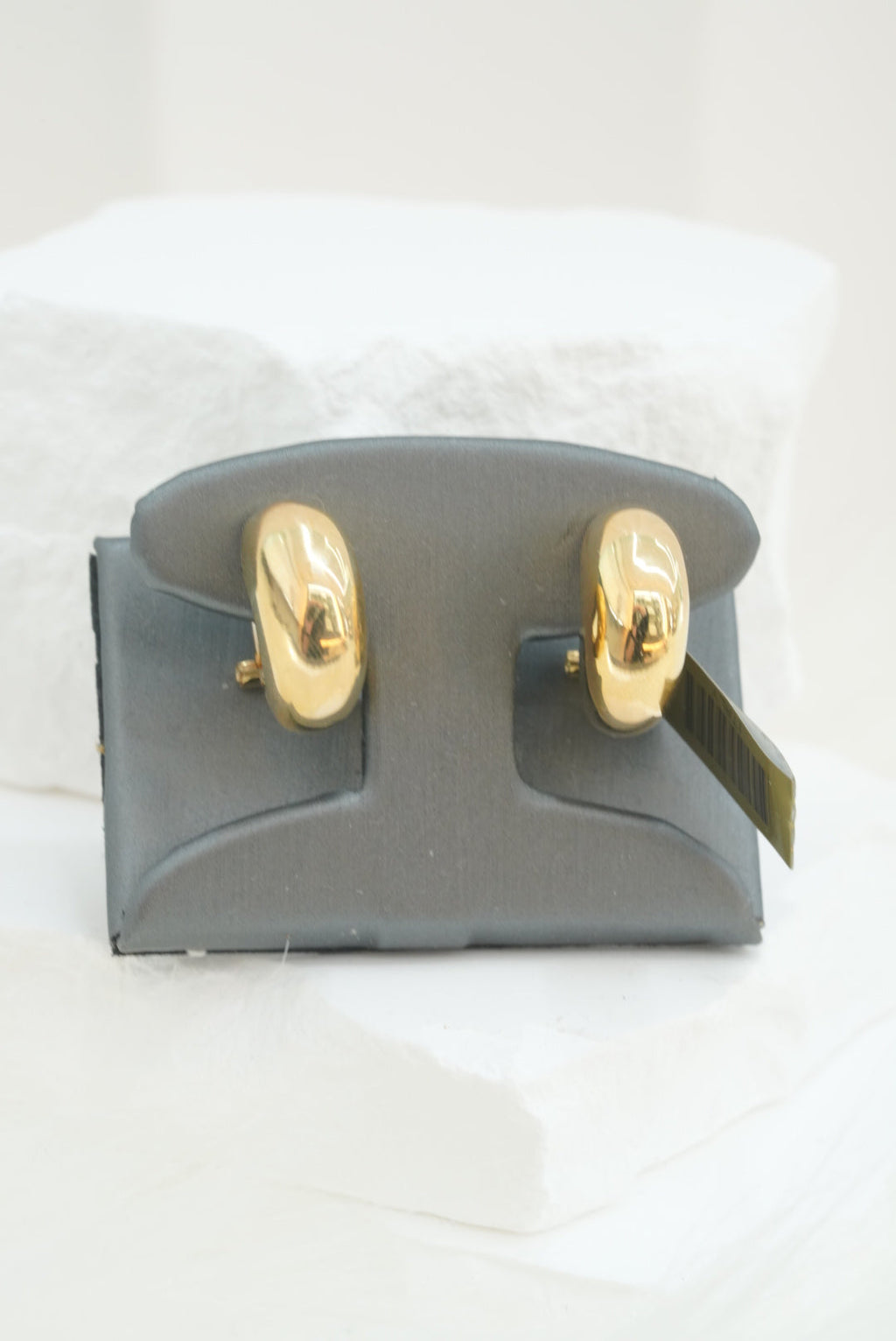 14k Earrings - Semi Hoop
