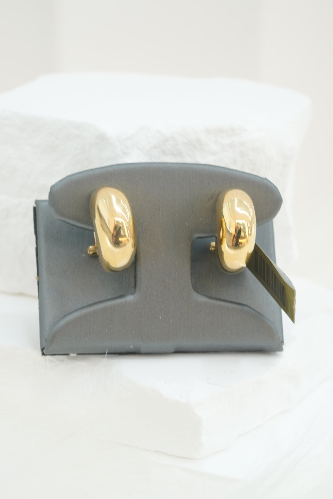 14k Earrings - Semi Hoop