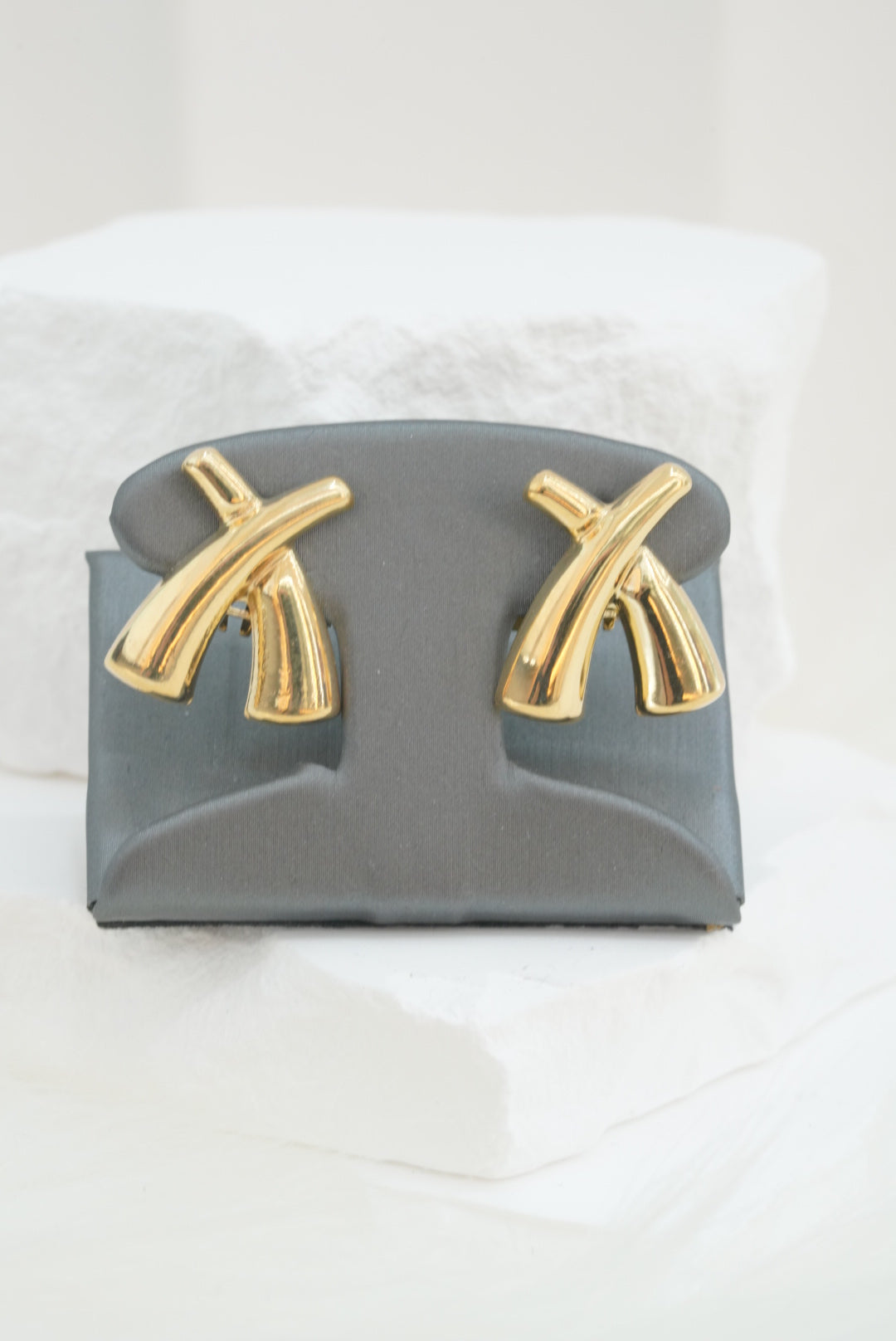 14k Earrings - Big X