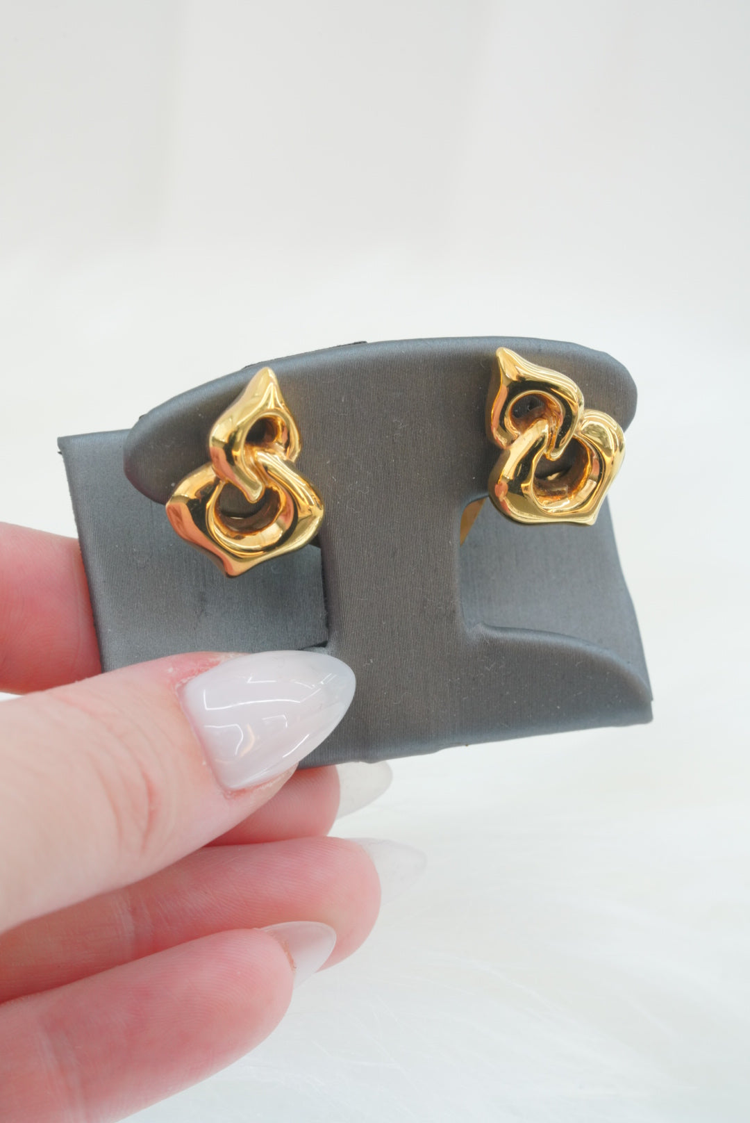 14k Earrings - Double Unique