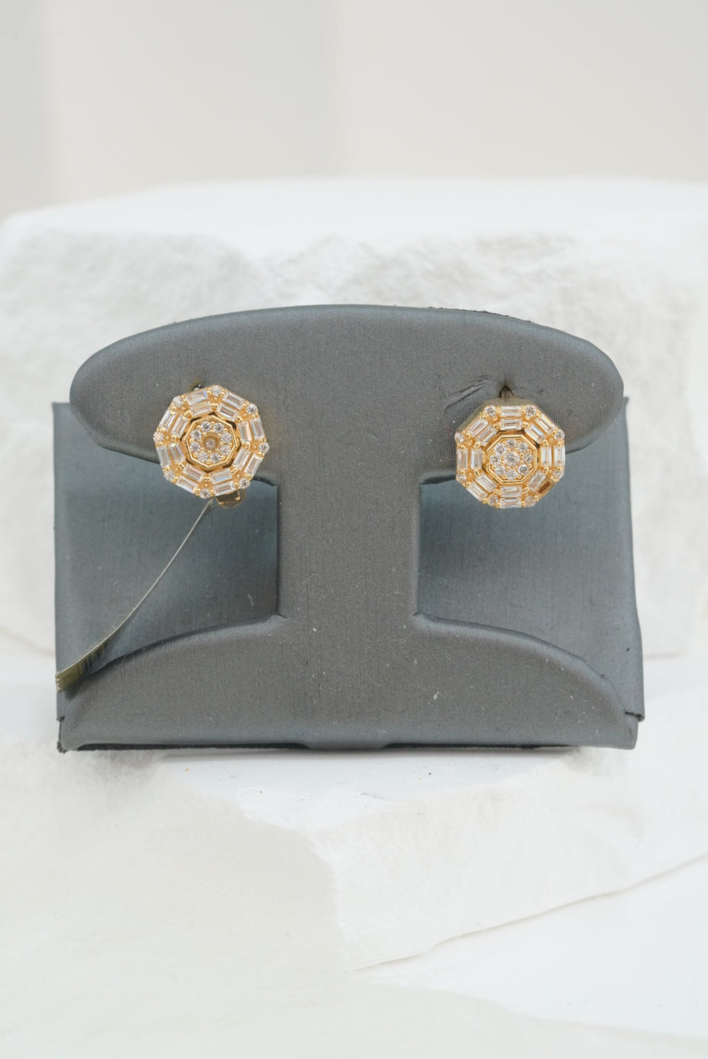 14k Earrings - Octagon