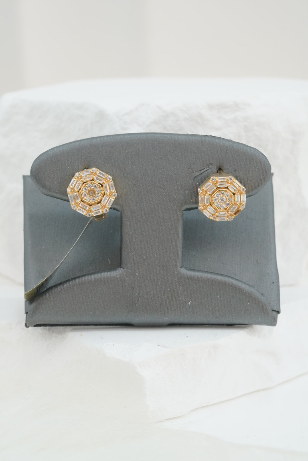 14k Earrings - Octagon