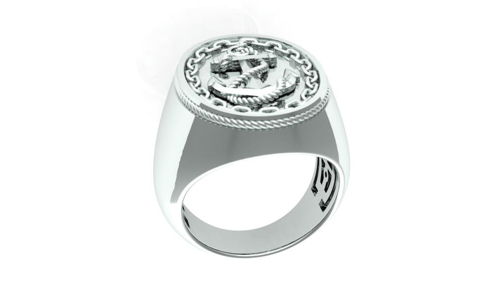 Nautical Ring - Nautilus Signet