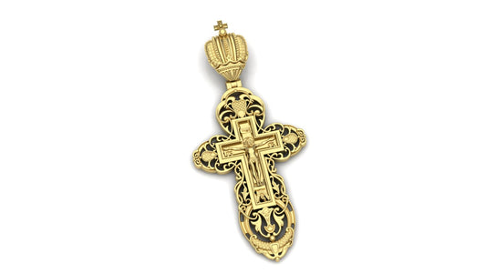 Royalty Christ Cross Plain