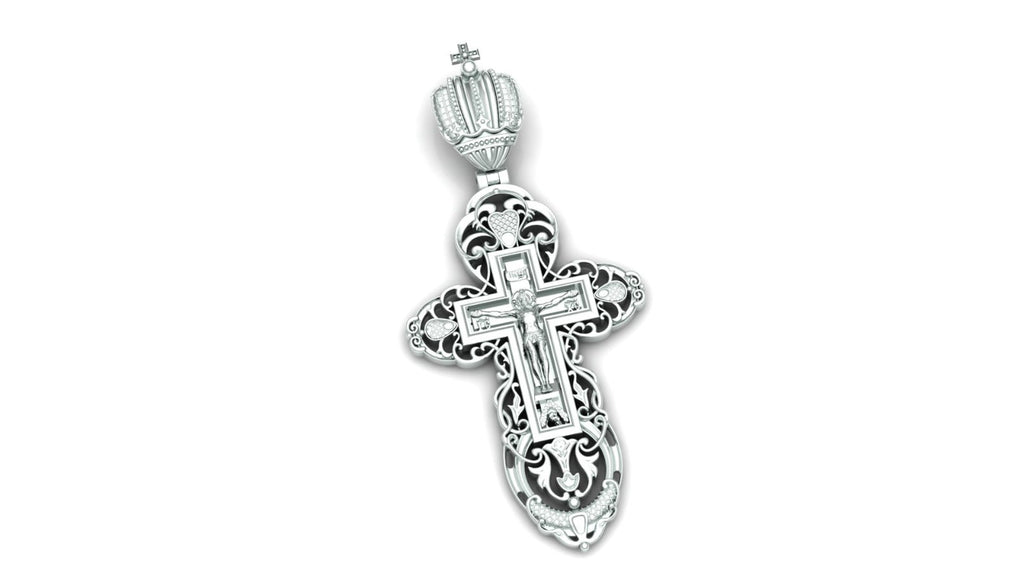Royalty Christ Cross Plain