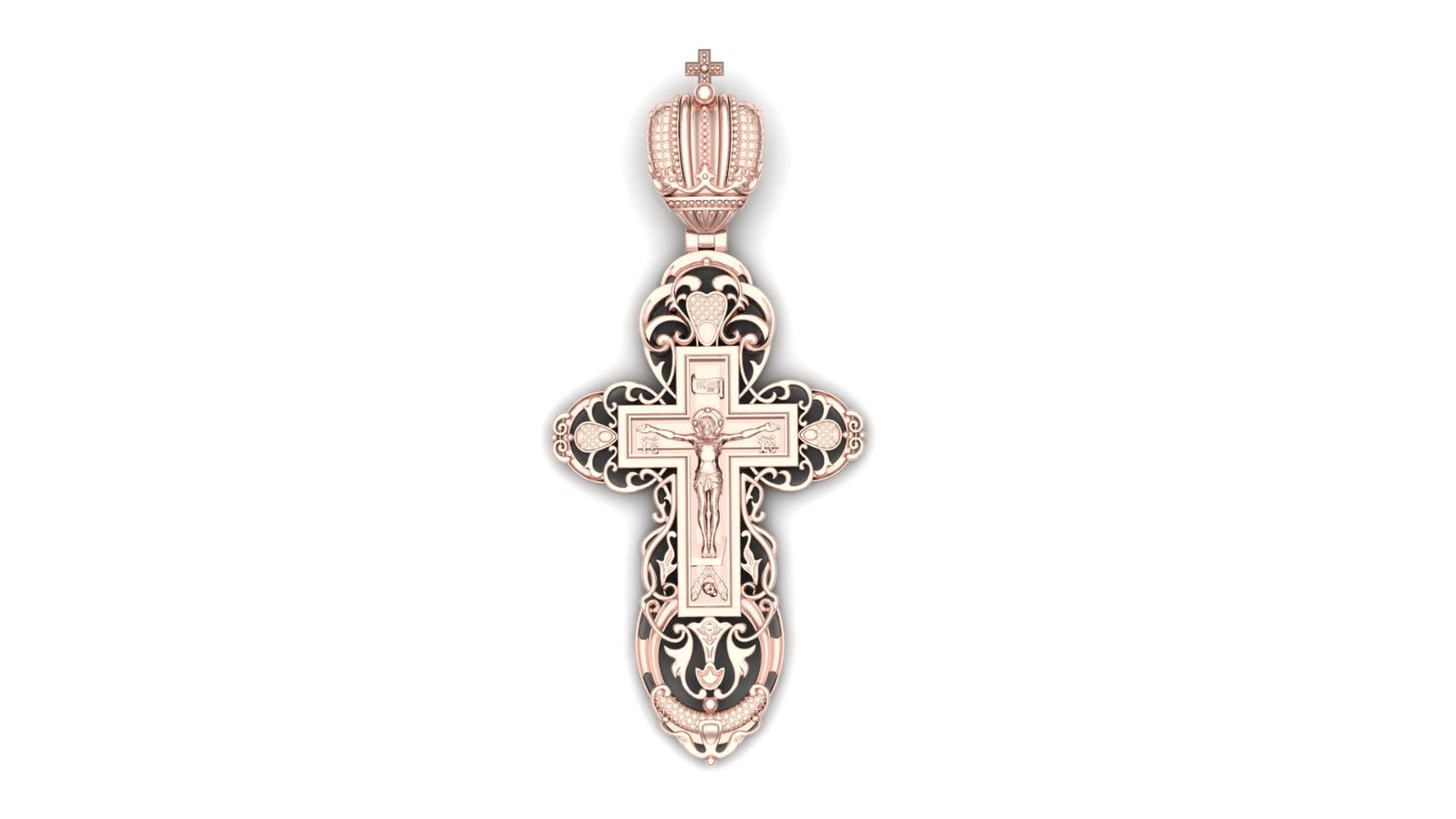 Royalty Christ Cross Plain