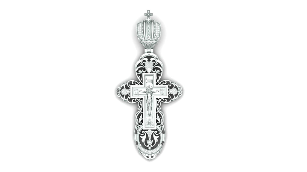 Royalty Christ Cross Plain