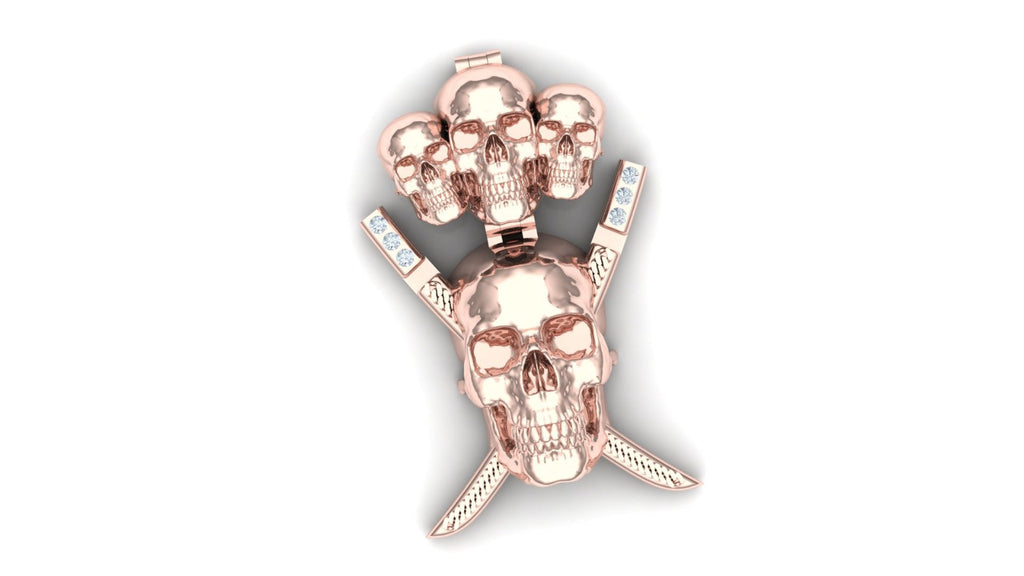 Skull Ninja Pendant
