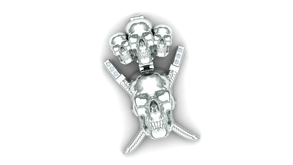 Skull Ninja Pendant