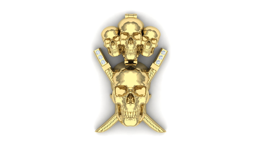 Skull Ninja Pendant