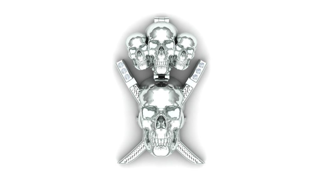 Skull Ninja Pendant