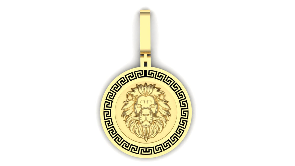 Greek Lion Pendant