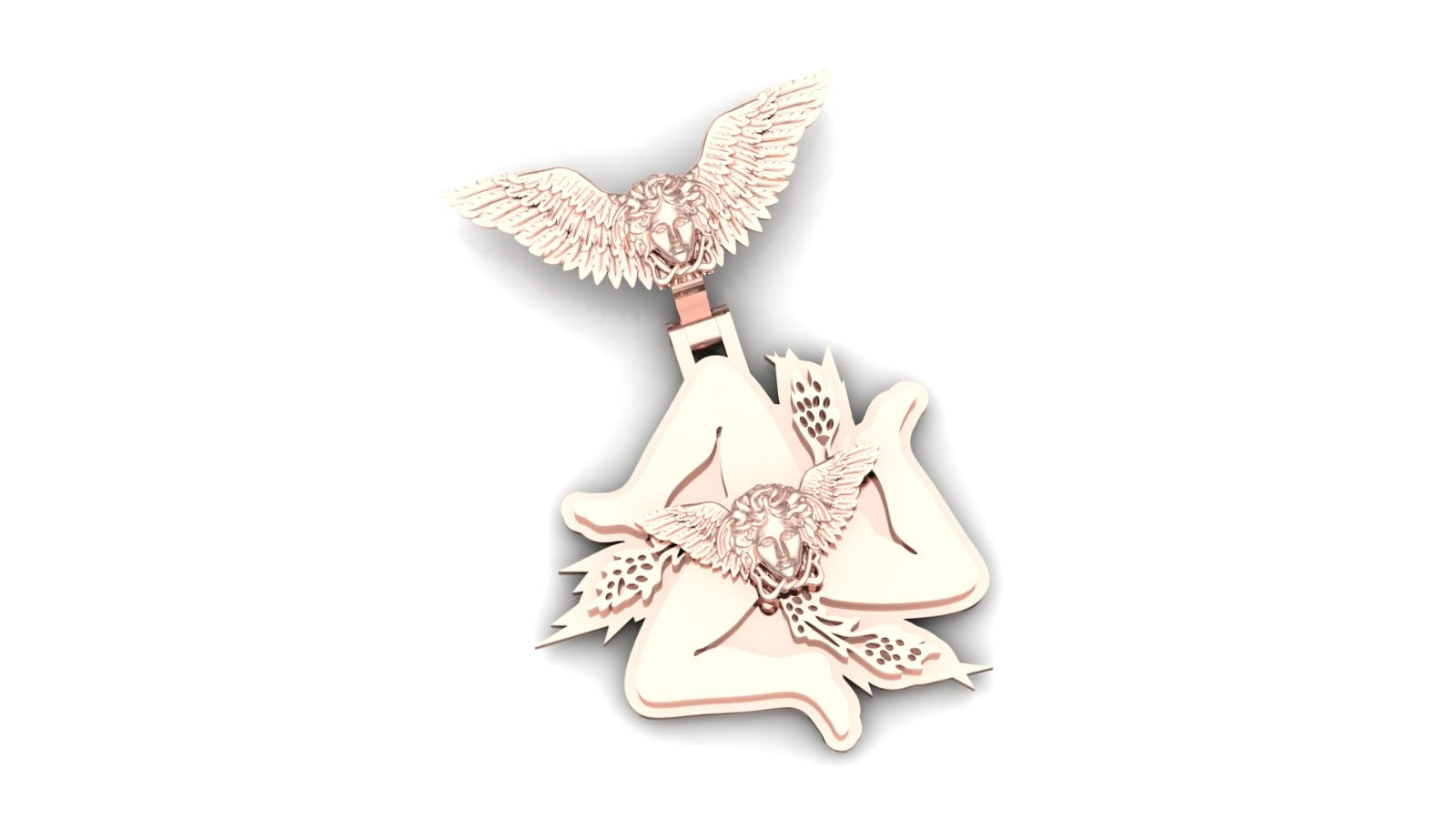 Sicilian Trinacria Pendant