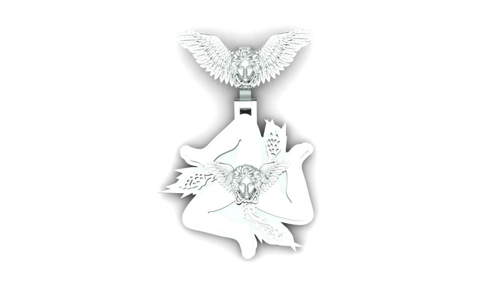 Sicilian Trinacria Pendant