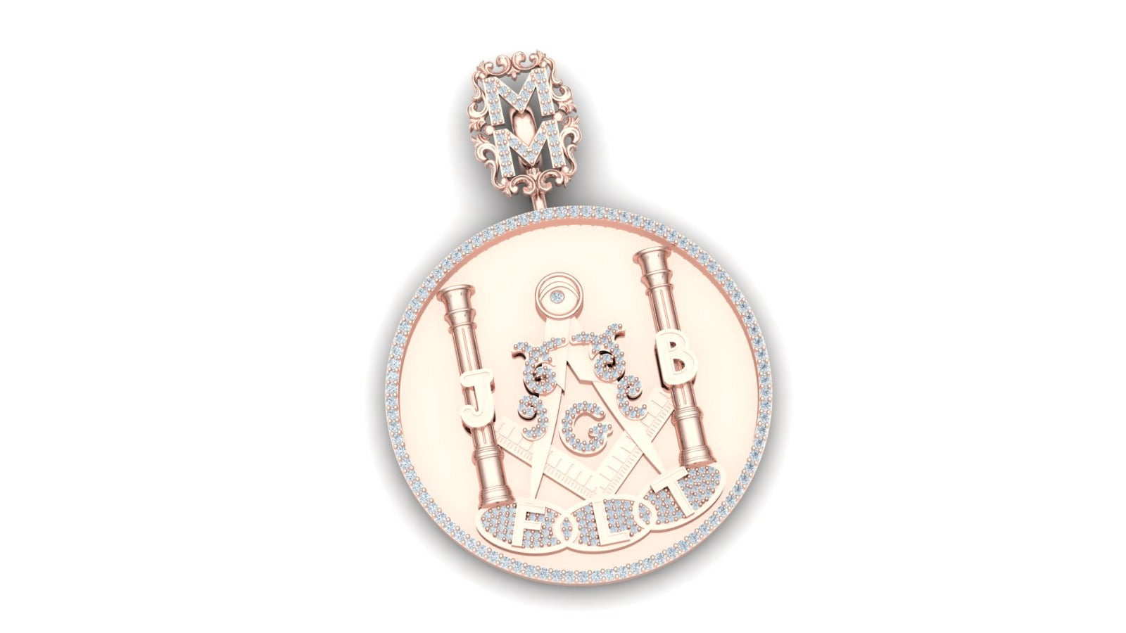 Mazonic Medallion Pendant