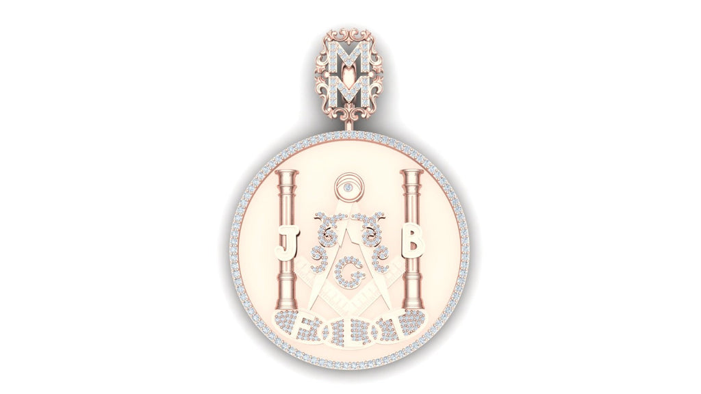 Mazonic Medallion Pendant