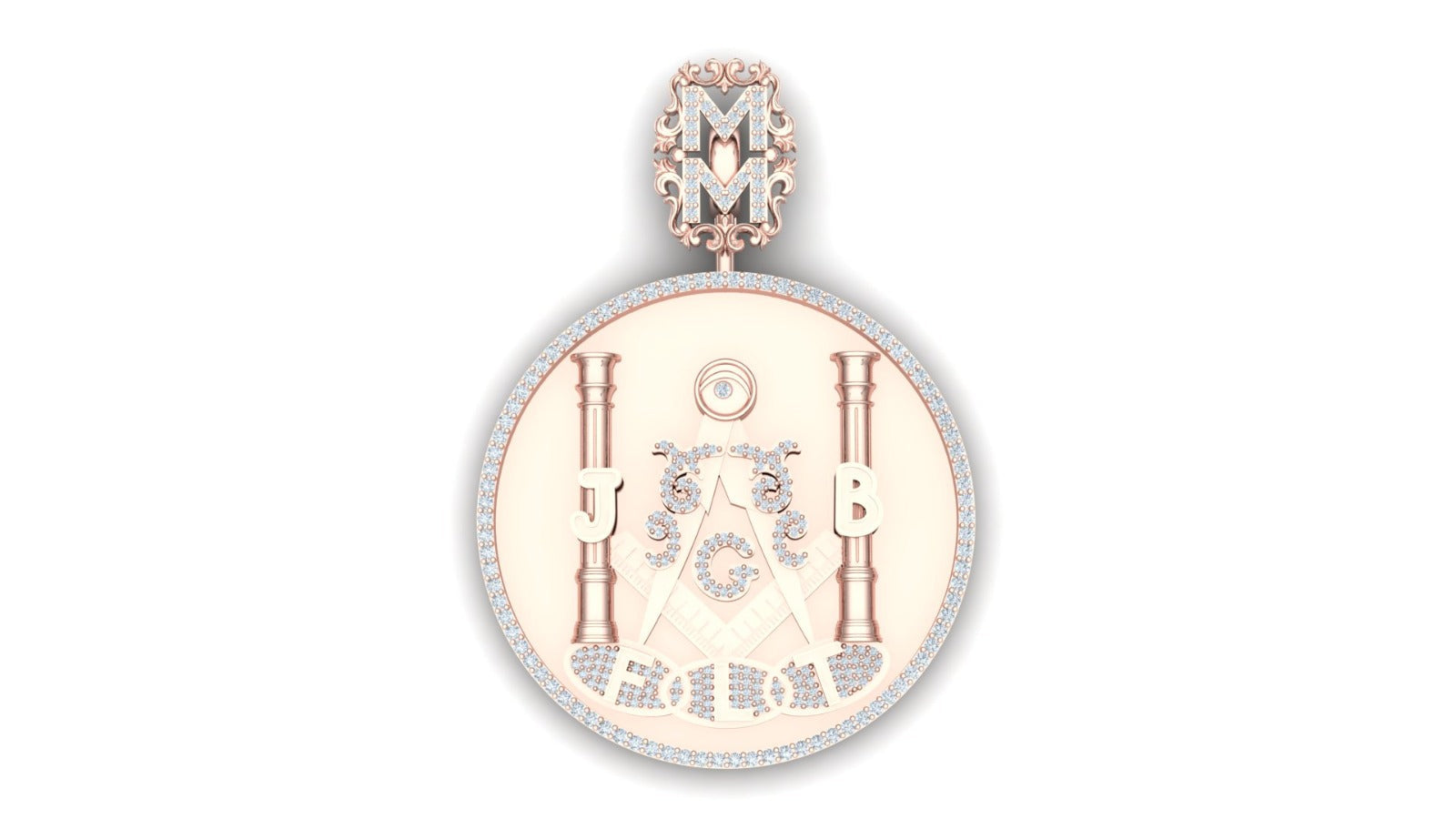 Mazonic Medallion Pendant