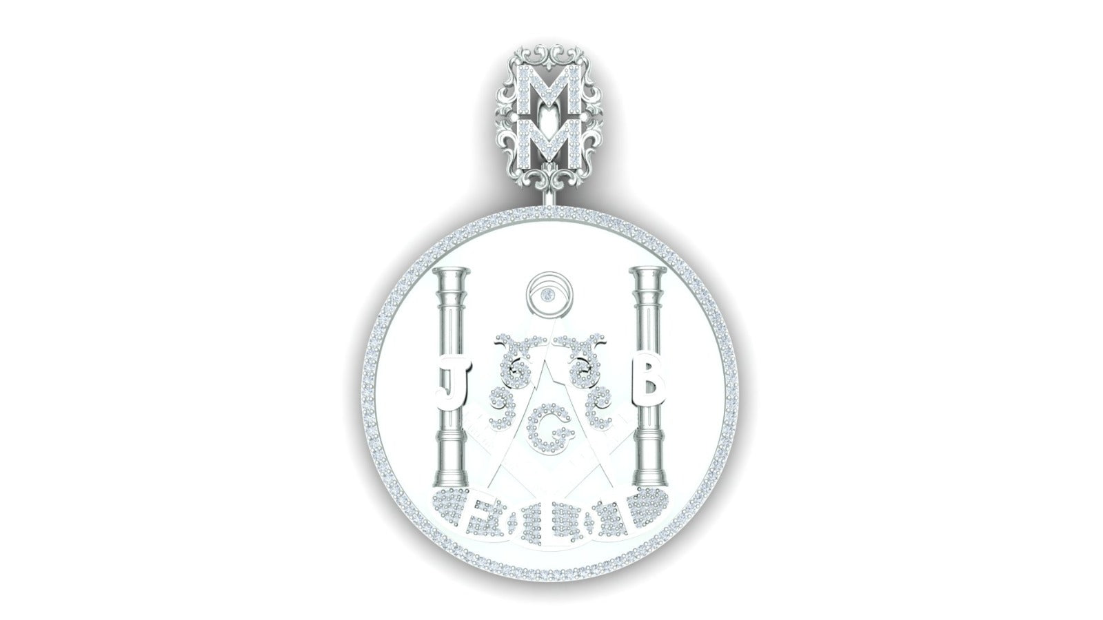 Mazonic Medallion Pendant