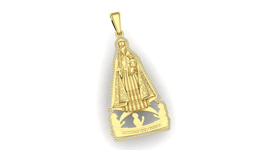 Virgen Caridad Pendant