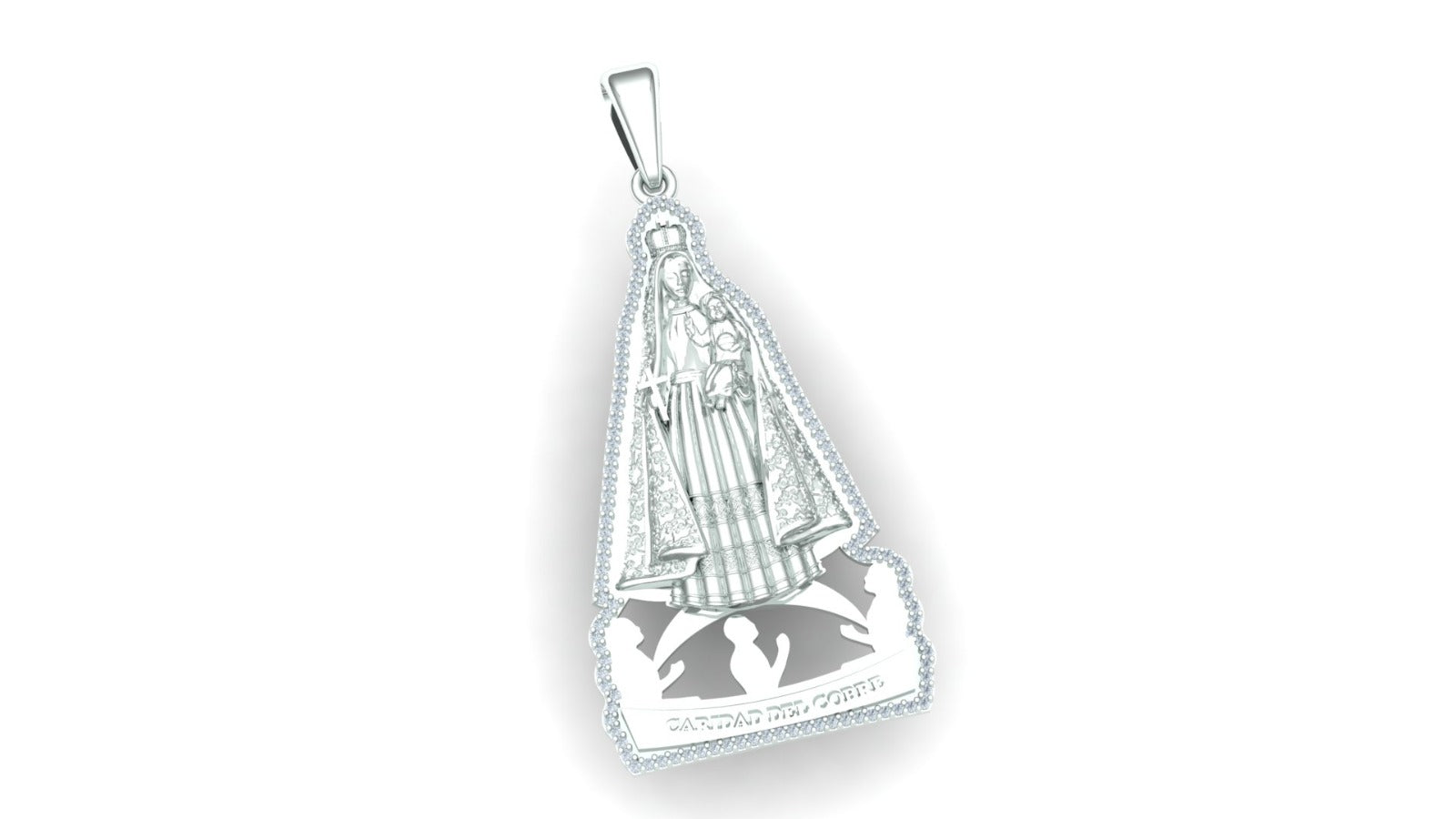 Virgen Caridad Pendant