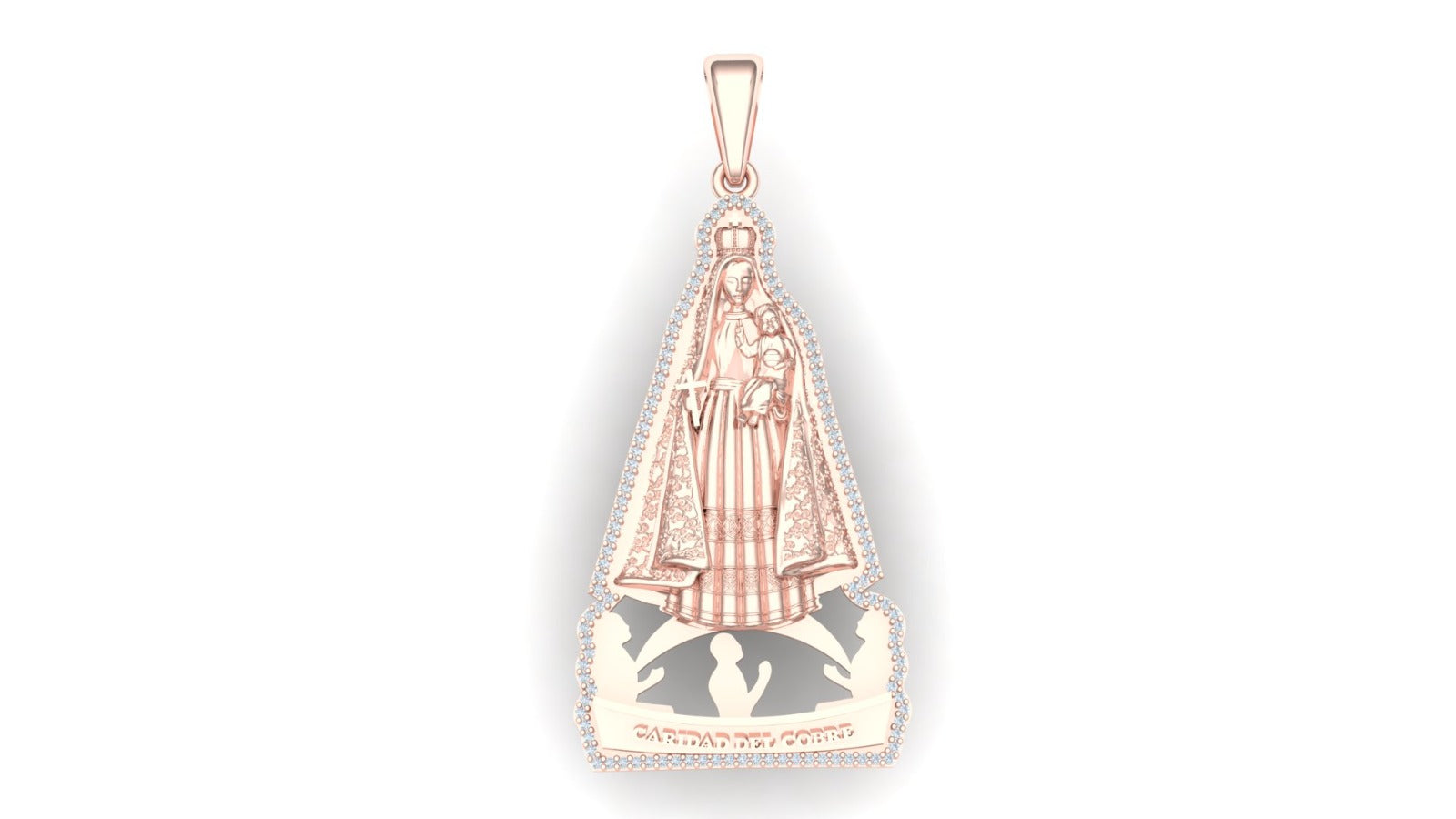 Virgen Caridad Pendant