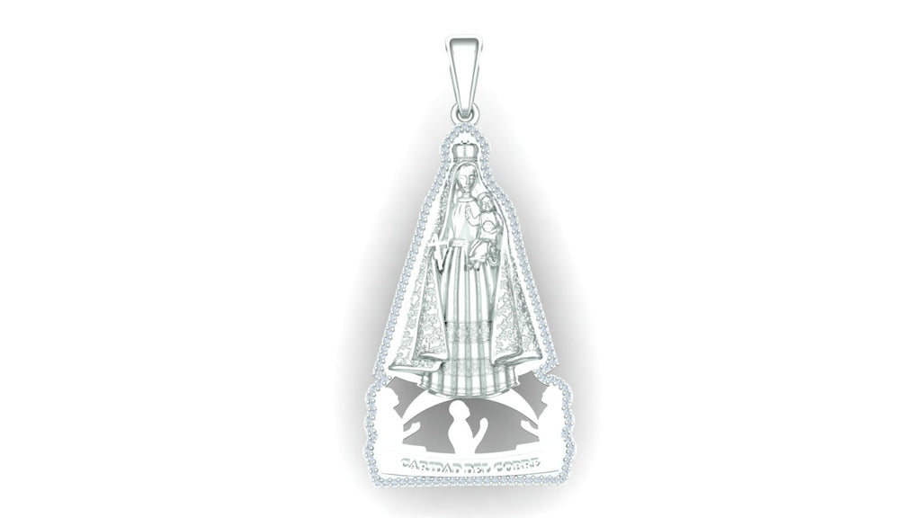 Virgen Caridad Pendant