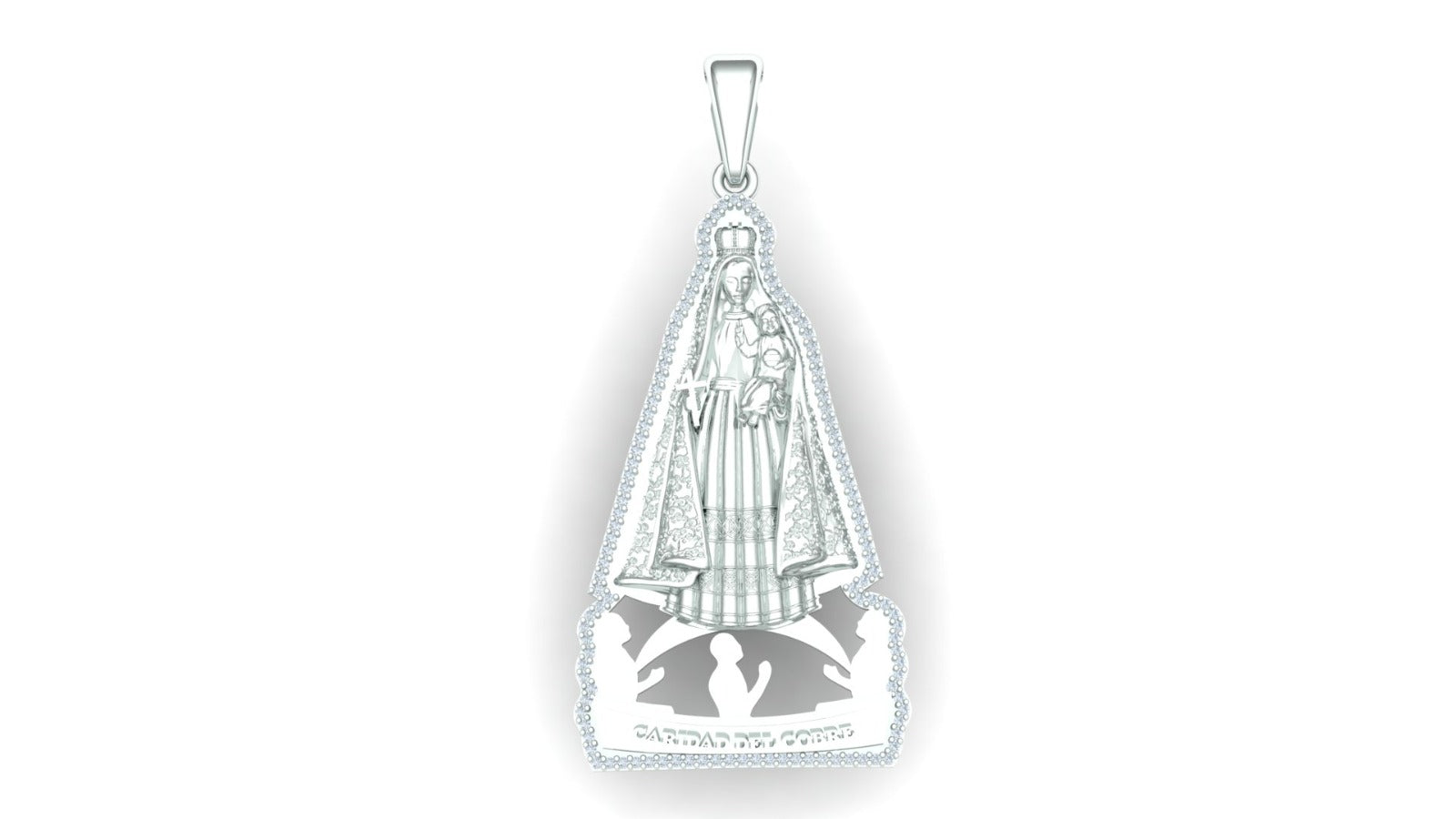 Virgen Caridad Pendant