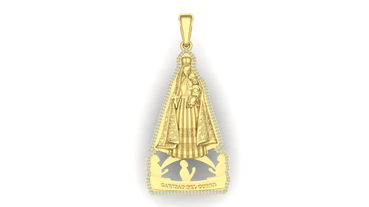 Virgen Caridad Pendant