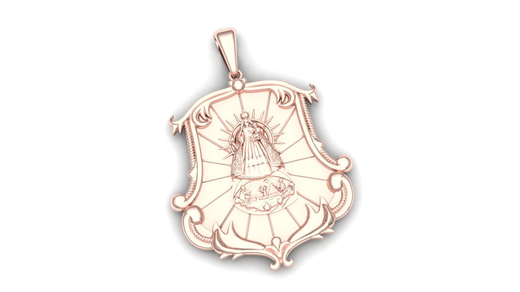 Virgen Caridad Celestial Pendant