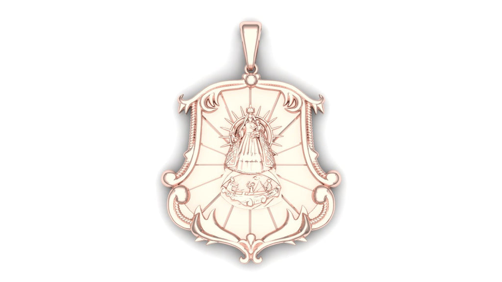 Virgen Caridad Celestial Pendant