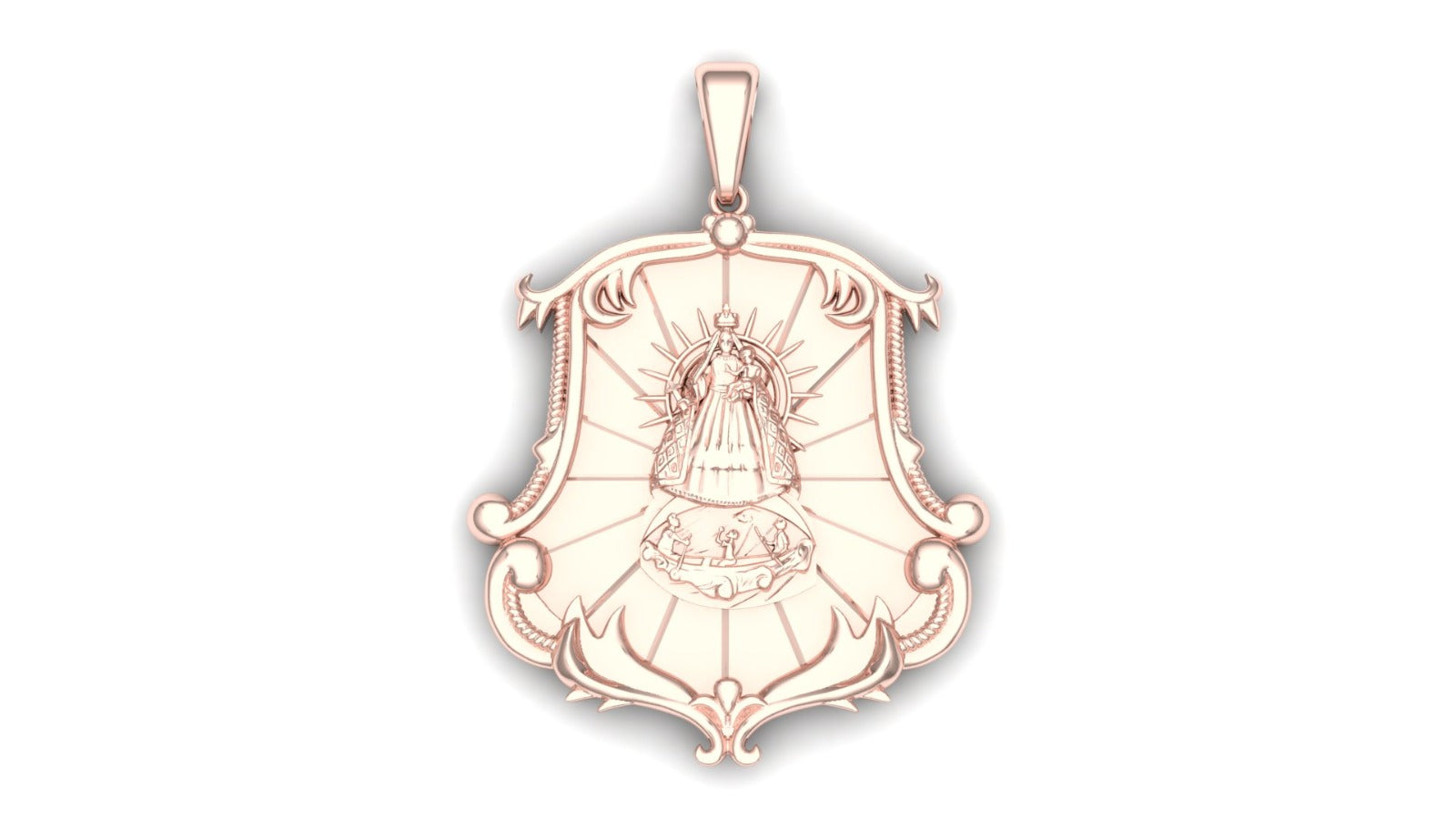 Virgen Caridad Celestial Pendant