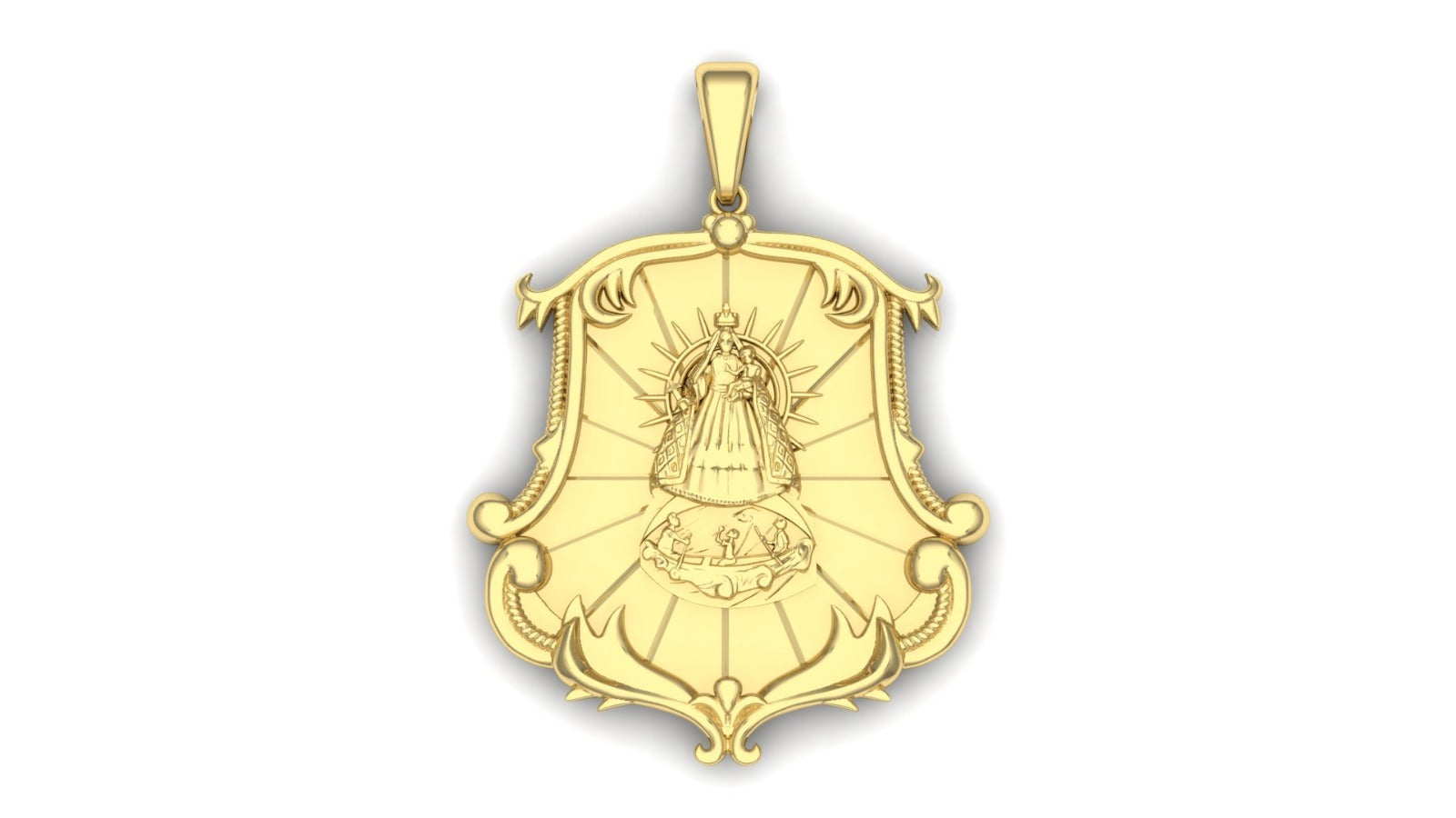 Virgen Caridad Celestial Pendant