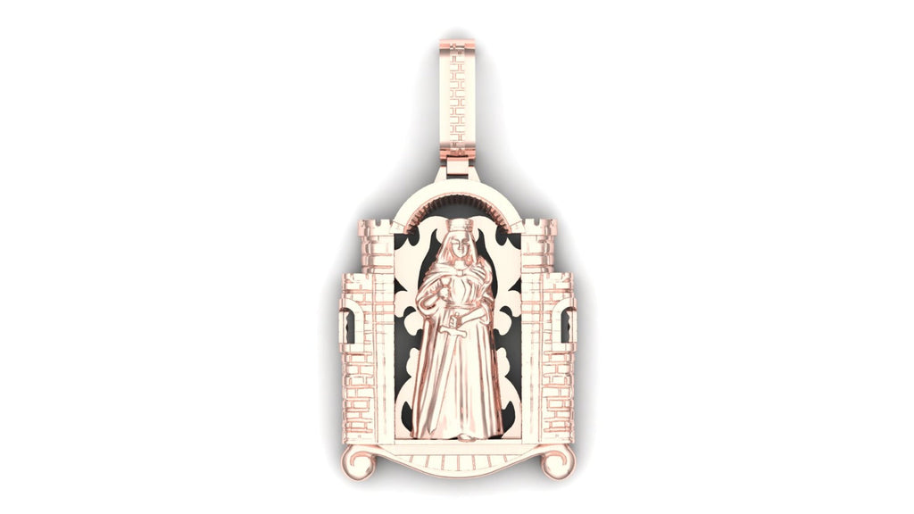 Big Santa Barbara Pendant