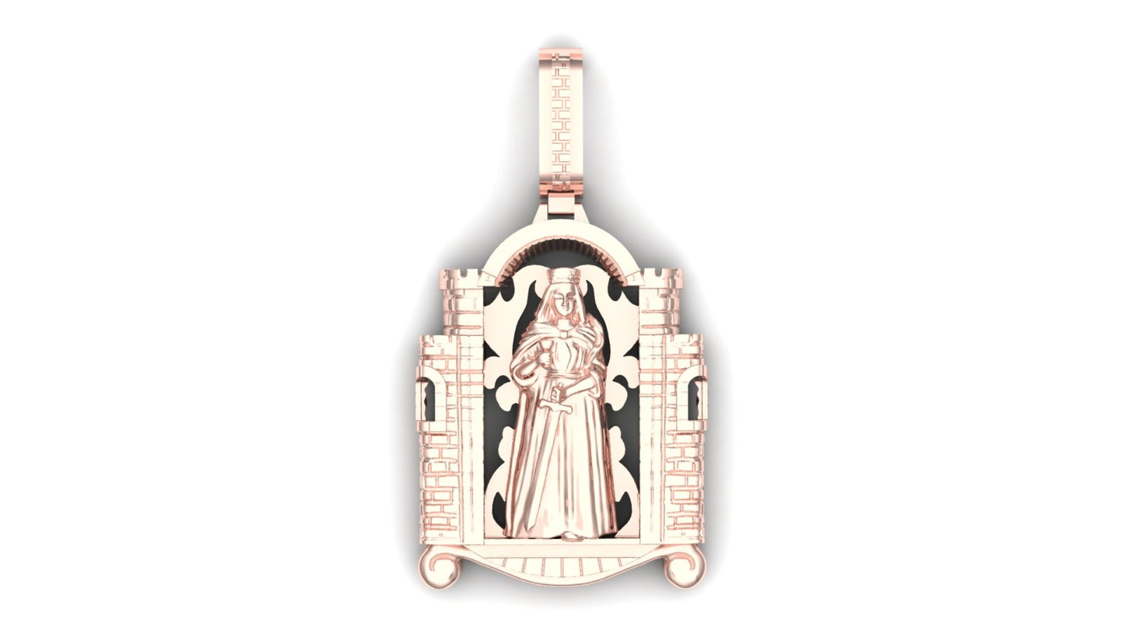 Big Santa Barbara Pendant