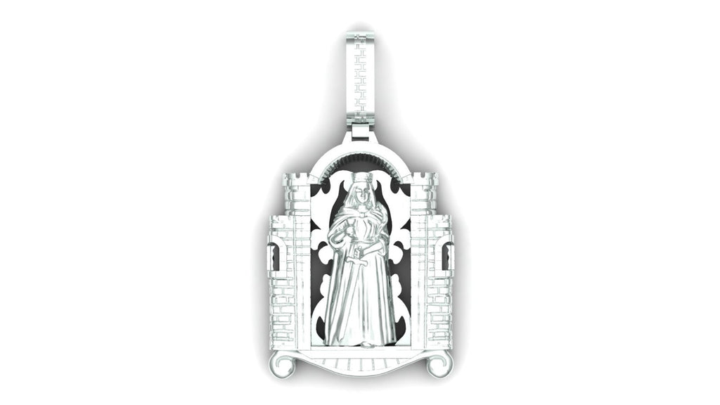 Big Santa Barbara Pendant