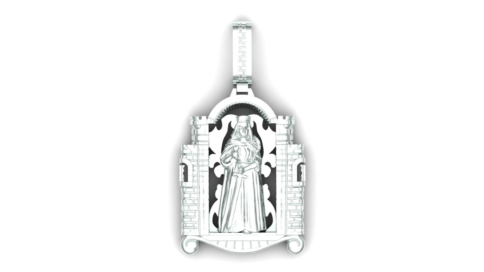 Big Santa Barbara Pendant
