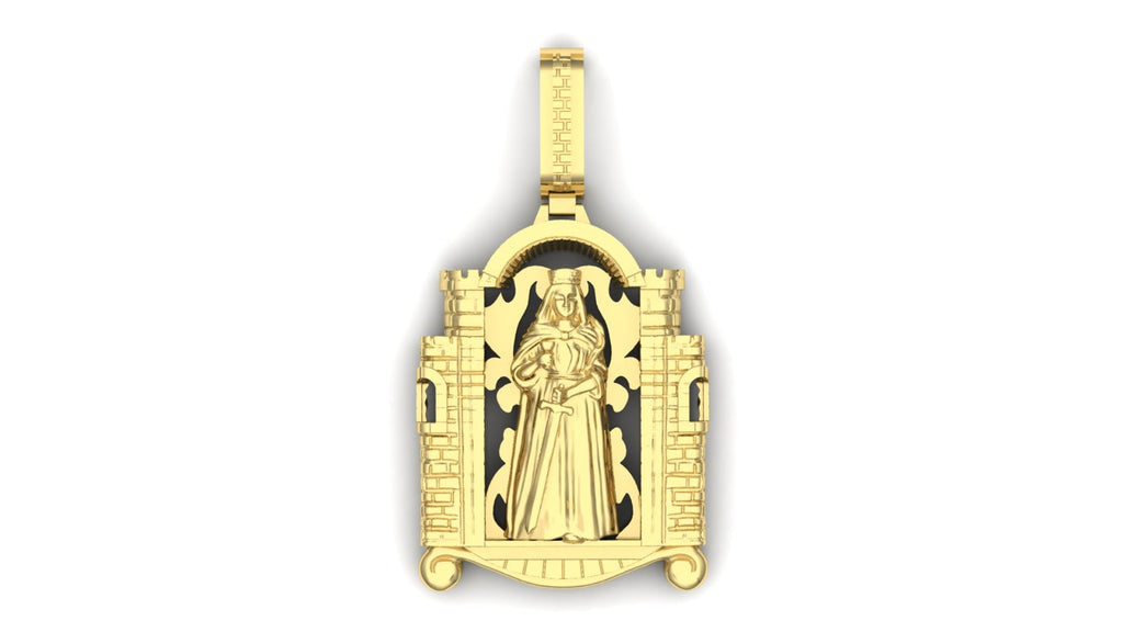 Big Santa Barbara Pendant