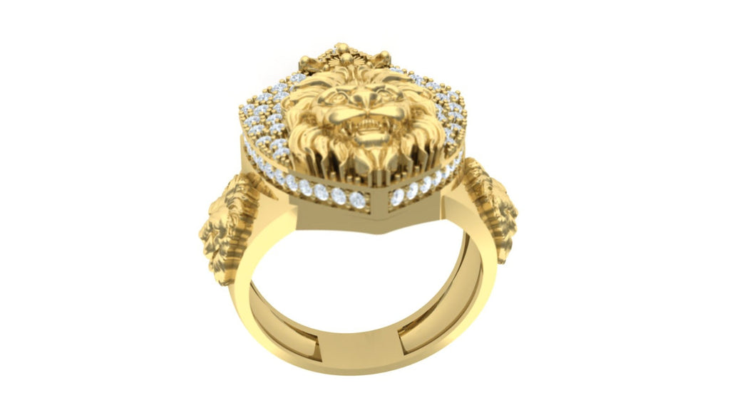 Lion Ring - Power Nature