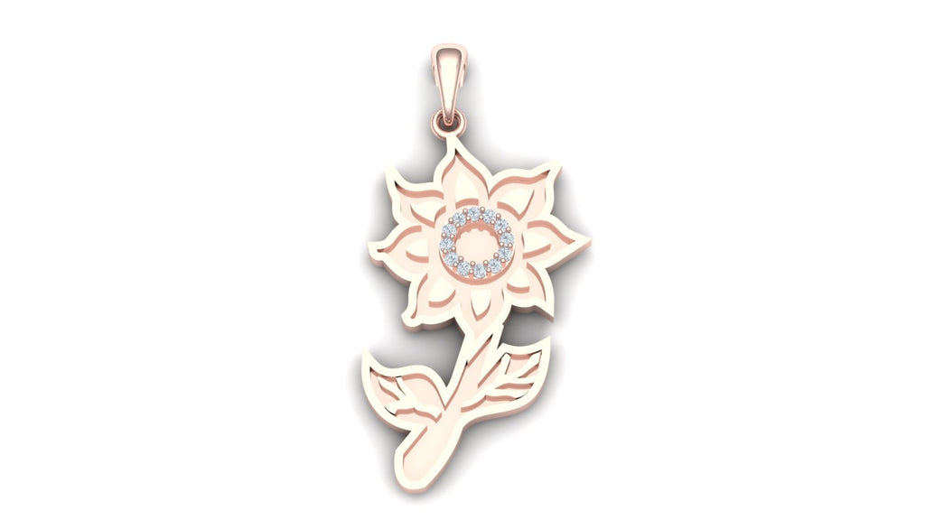 Celestial Flower Pendant