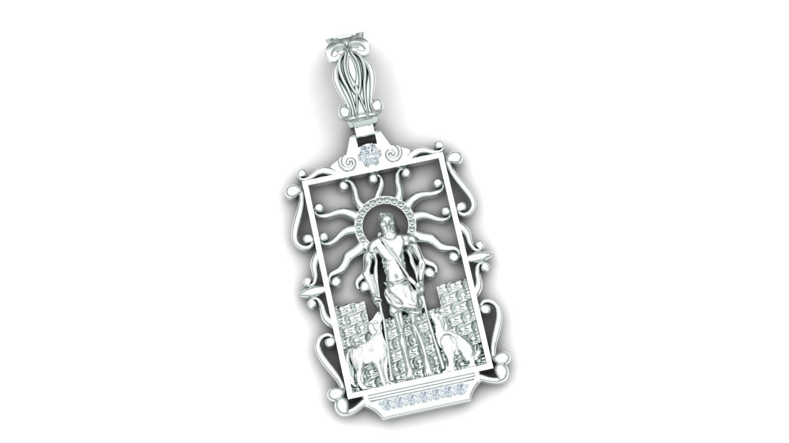 Big San Lazaro Pendant