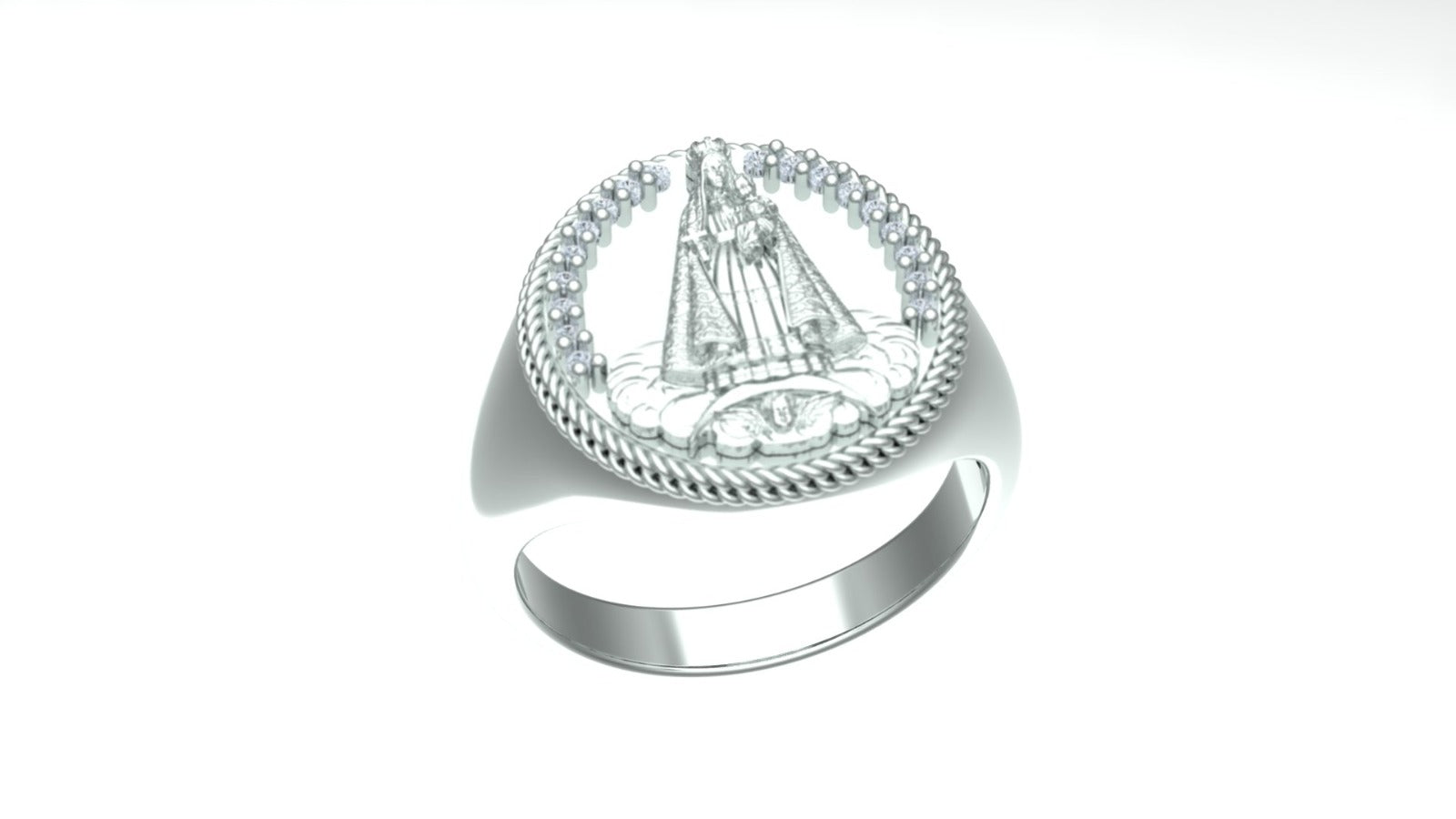 Virgin Caridad Ring - For Her