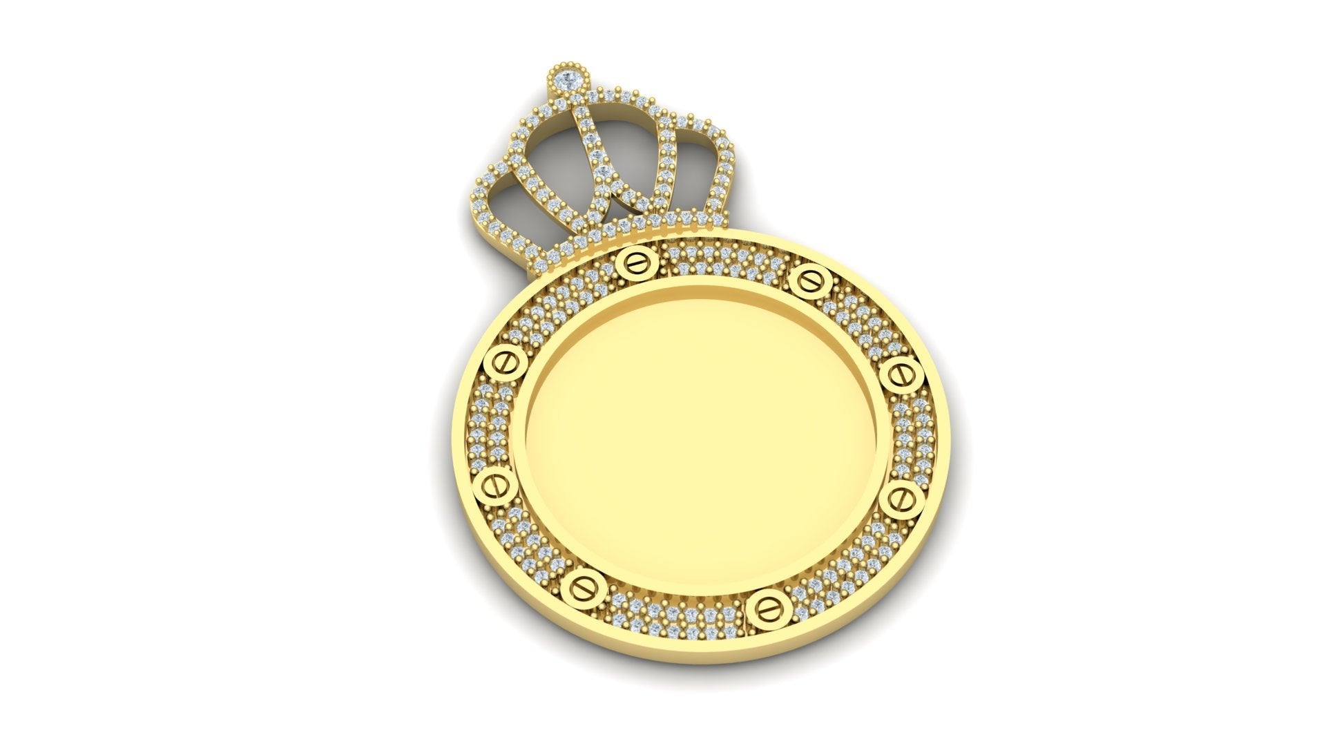 Memorial Photo Pendant ~ King Memories