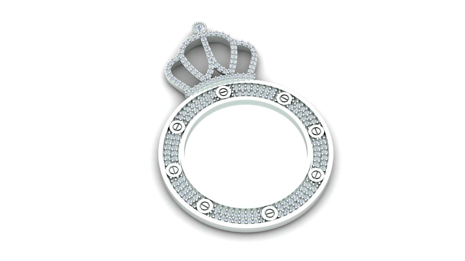Memorial Photo Pendant ~ King Memories