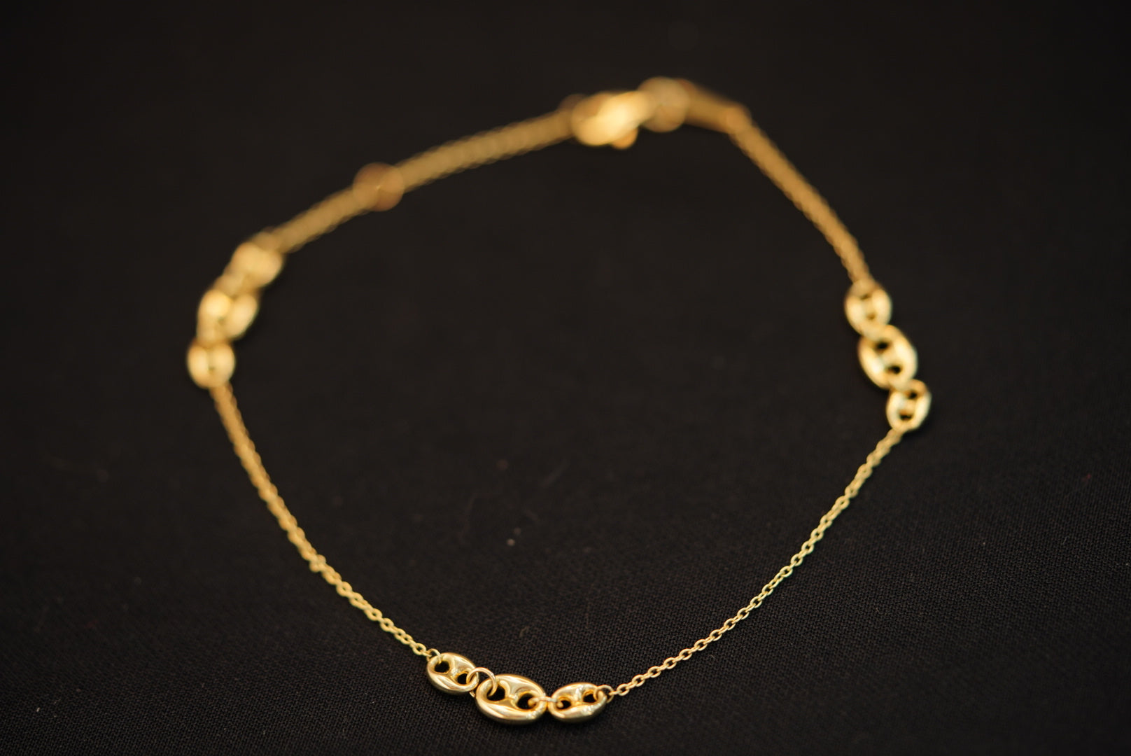 14k Fine Design Anklet