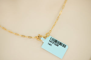 14k Clip Chain