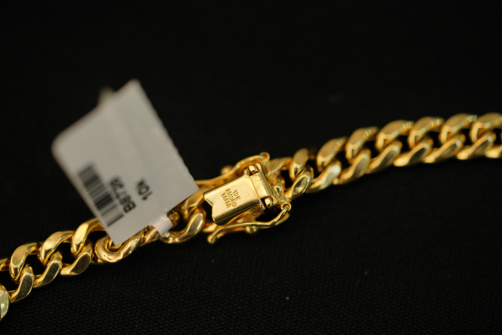 14k/10k Cuban Link Semi-Solid Bracelet