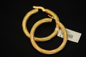 14k Hoop Earring