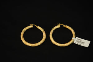 14k Hoop Earring